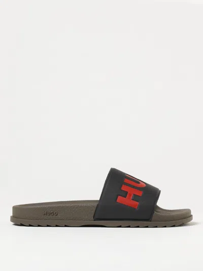 Hugo Boss Sandals Hugo Men Color Green