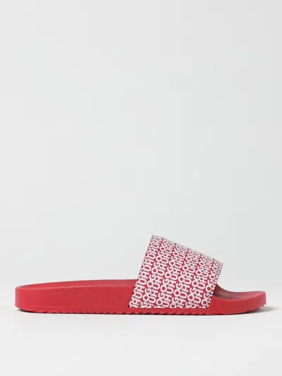 Hugo Boss Sandals Hugo Men Color Red