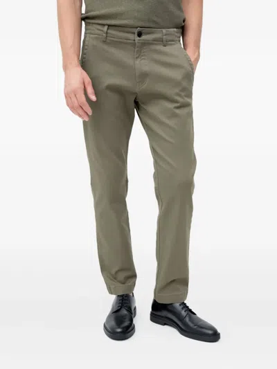 Hugo Boss Sanderson Drawstring Trousers In Green