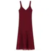 Hugo Boss Satin Slip Dress With Silk-organza Inserts In Multi