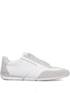 Hugo Boss Saturn Low Profile Ital Sneakers In White