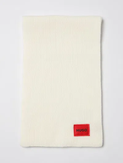Hugo Boss Scarf Men Hugo In White