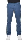 Hugo Boss Schino Slim Fit Stretch Chino 475 Open Blue In Blue