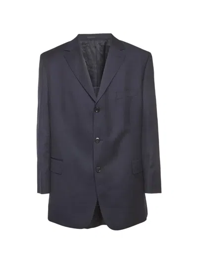 Pre-owned Hugo Boss Scorsese Movie Single-breasted Blazer In Blue