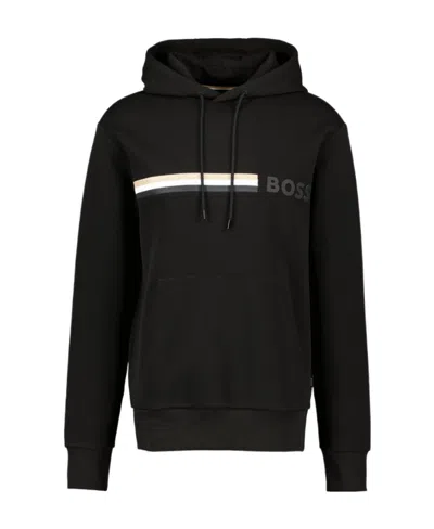 Hugo Boss Seeger 88 Hoodie In Black