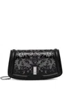 Hugo Boss Sequin-embellishment Chain Cluch Bag In Black