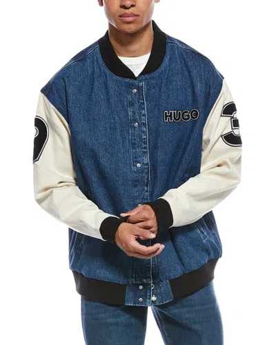 Hugo Boss Serik Denim Jacket In Blue