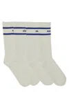 Hugo Boss Set Of Two Socks With Logo In Neutral