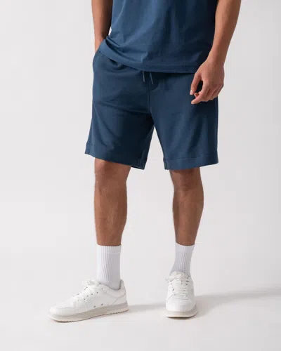 Hugo Boss Sewalk Mens Cotton-terry Shorts With Logo Badge