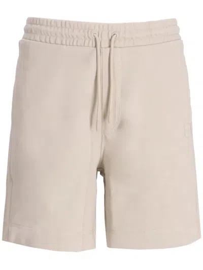 Hugo Boss Beige Drawstring Shorts In 271-light Beige