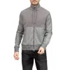 Hugo Boss Shepherd Regular-fit Zipped Sweatshirt In Grey