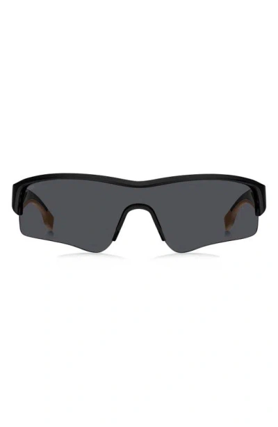 Hugo Boss Shield Sunglasses In Black