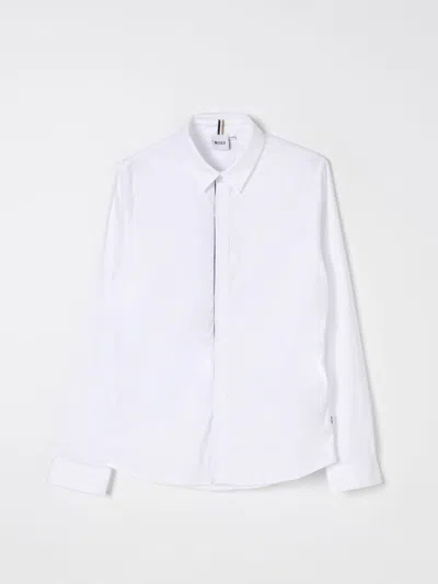 Hugo Boss Shirt Boss Kids Color White In Weiss