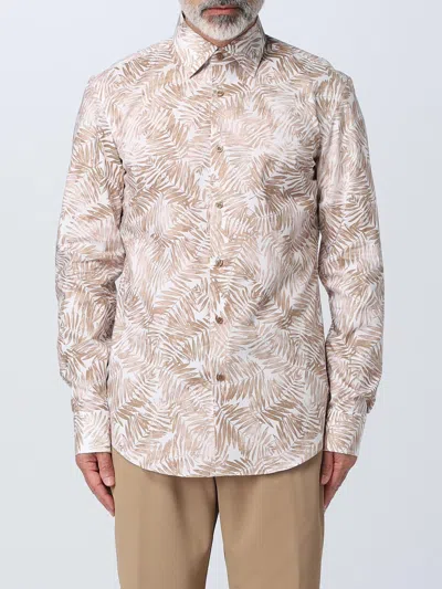 Hugo Boss Shirt Boss Men Color Beige
