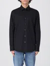 Hugo Boss Camicia Classica Boss In Cotone Stretch In Black
