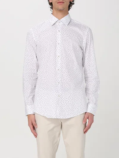 Hugo Boss Shirt Boss Men Color Burgundy