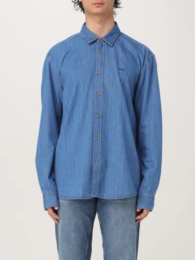Hugo Boss Shirt Boss Men Color Denim