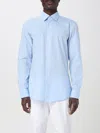 Hugo Boss Shirt Boss Men Color Gnawed Blue In アジュール