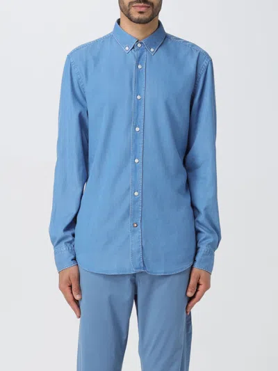 Hugo Boss Shirt Boss Men Color Navy