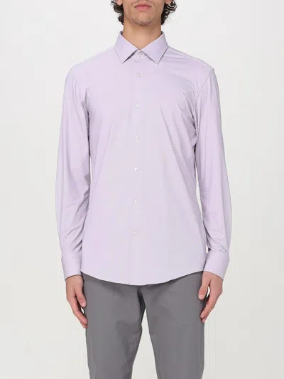 Hugo Boss Shirt Boss Men Color Violet