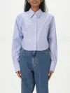 Hugo Boss Hemdbluse Boss Damen Farbe Hellblau In Hellblau