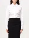 Hugo Boss Boss Boanna Stretch Fitted Shirt Size: 12, Col: White In Weiss