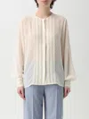 Hugo Boss Shirt Boss Woman Color Yellow Cream In Yellow Cream