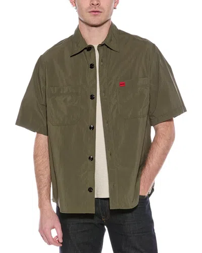 Hugo Boss Shirt In Green