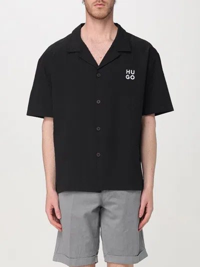 Hugo Boss Shirt Hugo Men Color Black