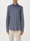 Hugo Boss Shirt Hugo Men Color Blue In Blue