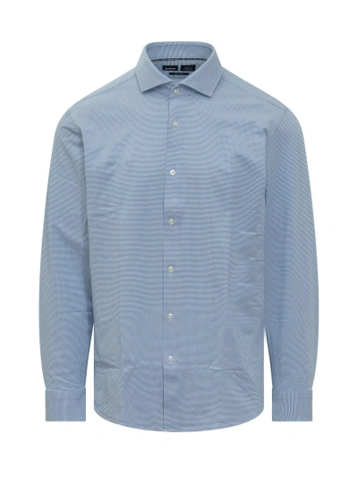 Hugo Boss Shirt In Light/pastel Blue