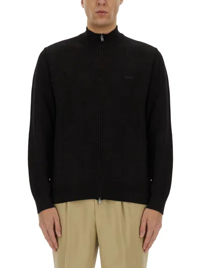HUGO BOSS SHIRT WITH ZIP.