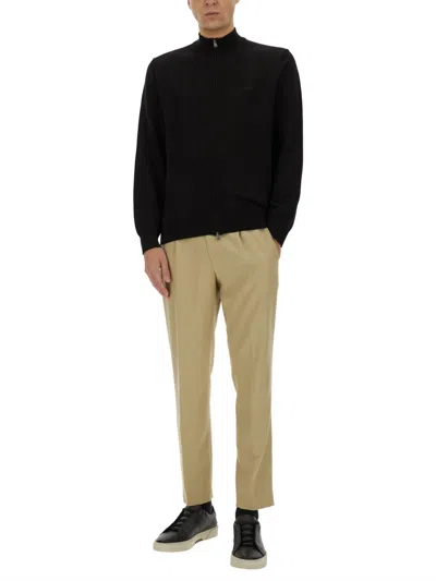 HUGO BOSS SHIRT WITH ZIP.