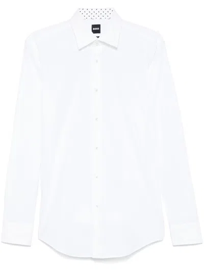 Hugo Boss Shirts Clothing In White