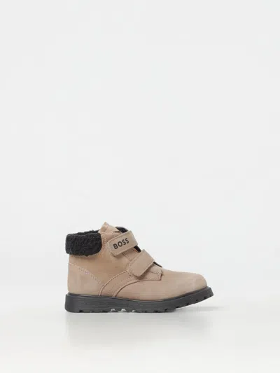 Hugo Boss Shoes Boss Kids Color Beige