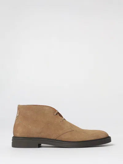 Hugo Boss Shoes Boss Men Color Beige In Brown