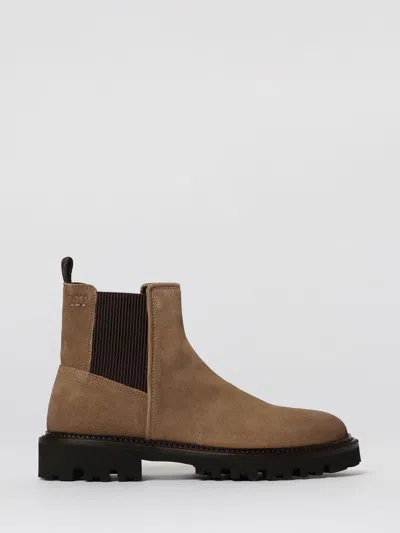 Hugo Boss Shoes Boss Men Color Beige In Brown