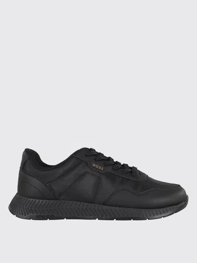 Hugo Boss Shoes Boss Men Color Black In Multi