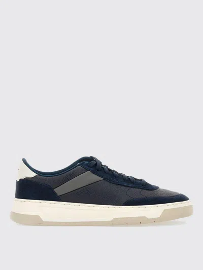 HUGO BOSS SNEAKERS BOSS MEN COLOR BLUE,H25376009