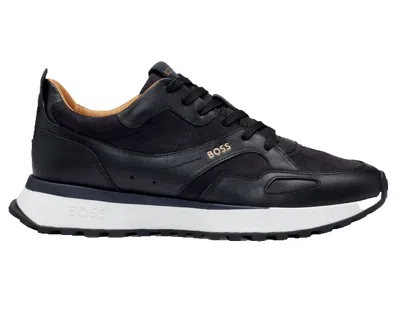 Pre-owned Hugo Boss Shoes Mens Jonah Runn Lttbnu 50523095640 In Brown