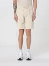 Hugo Boss Boss Linen Blend Bermuda-shorts In Beige