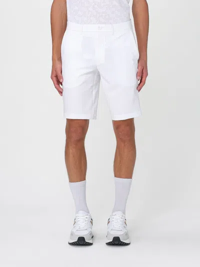 Hugo Boss Pantaloncino Boss Uomo Colore Bianco In White