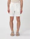 Hugo Boss Boss Linen Blend Bermuda-shorts In White