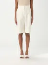 Hugo Boss Short Boss Woman Color White In White