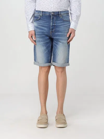 Hugo Boss Shorts Hugo Herren Farbe Blau
