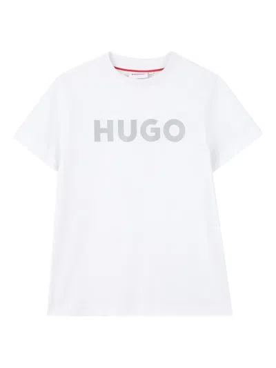 Hugo Boss T-shirt Mit Logo In White