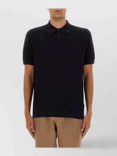 HUGO BOSS SHORT SLEEVE POLO KNIT SWEATER