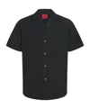 Hugo Boss Short Sleeve Shirt In Black