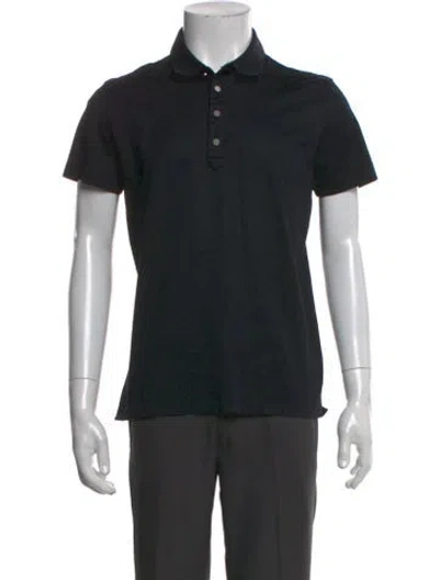 Pre-owned Hugo Boss Short Sleeve Shirt In Black