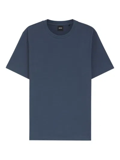 Hugo Boss Short-sleeve T-shirt In Blue